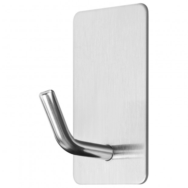 Крючки самоклеящиеся универсальные 2,5x4,5 см, КОМПЛЕКТ 8 шт., сталь, серебристые, LAIMA Home, 608789 Крючки самоклеящиеся универсальные 2,5x4,5 см, КОМПЛЕКТ 8 шт., сталь, серебристые, LAIMA Home, 608789