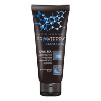 Паста очищающая, 200 мл, PRIMATERRA ORGANIC CLEAN, от сильных загрязнений с натуральным абразивом Паста очищающая, 200 мл, PRIMATERRA ORGANIC CLEAN, от сильных загрязнений с натуральным абразивом