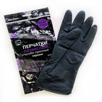 Перчатки МНОГОРАЗОВЫЕ латексные с хлопковым волокном Japan Style ЧЕРНЫЕ, размер S (маленький), вес 52 г, КП, 139601 Перчатки МНОГОРАЗОВЫЕ латексные с хлопковым волокном Japan Style ЧЕРНЫЕ, размер S (маленький), вес 52 г, КП, 139601