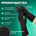 Перчатки МНОГОРАЗОВЫЕ латексные с хлопковым волокном Japan Style ЧЕРНЫЕ, размер L (большой), вес 63 г, КП, 139593 Перчатки МНОГОРАЗОВЫЕ латексные с хлопковым волокном Japan Style ЧЕРНЫЕ, размер L (большой), вес 63 г, КП, 139593