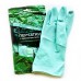Перчатки МНОГОРАЗОВЫЕ латексные с ароматом АЛОЭ зеленые, хлопчатобумажное напыление, размер M (средний), вес 58 г, КП, 139597 Перчатки МНОГОРАЗОВЫЕ латексные с ароматом АЛОЭ зеленые, хлопчатобумажное напыление, размер M (средний), вес 58 г, КП, 139597