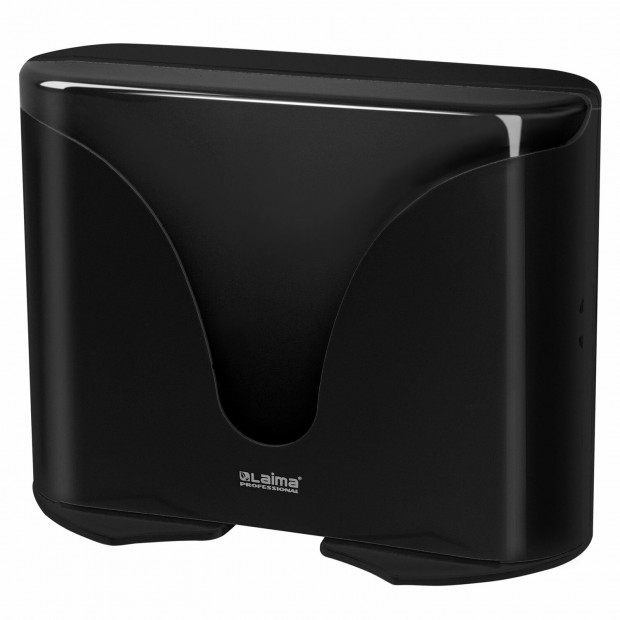 Диспенсер для полотенец EXTRA LAIMA PROFESSIONAL, (Система H2), Z-сложения, черный, ABS-пластик, 609473, 303369 Диспенсер для полотенец EXTRA LAIMA PROFESSIONAL, (Система H2), Z-сложения, черный, ABS-пластик, 609473, 303369