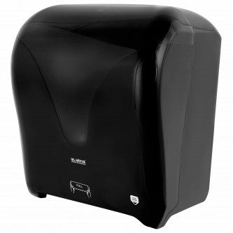 Диспенсер для полотенец в рулонах с автоотрезом листа EXTRA LAIMA PROFESSIONAL, (система H1), черный, ABS-пластик, 609476, 303053 Диспенсер для полотенец в рулонах с автоотрезом листа EXTRA LAIMA PROFESSIONAL, (система H1), черный, ABS-пластик, 609476, 303053