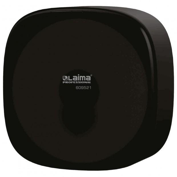 Диспенсер для туалетной бумаги LAIMA PROFESSIONAL PREMIUM BLACK (Система T2), малый, черный, ABS-пластик, 609521 Диспенсер для туалетной бумаги LAIMA PROFESSIONAL PREMIUM BLACK (Система T2), малый, черный, ABS-пластик, 609521