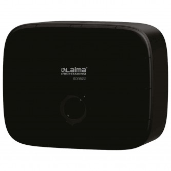 Диспенсер для полотенец LAIMA PROFESSIONAL PREMIUM BLACK (Система H2), Z-сложения, черный, ABS-пластик, 609522