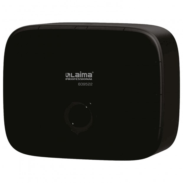 Диспенсер для полотенец LAIMA PROFESSIONAL PREMIUM BLACK (Система H2), Z-сложения, черный, ABS-пластик, 609522 Диспенсер для полотенец LAIMA PROFESSIONAL PREMIUM BLACK (Система H2), Z-сложения, черный, ABS-пластик, 609522