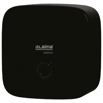 Диспенсер для полотенец LAIMA PROFESSIONAL PREMIUM BLACK (Система H3), V-сложения, черный, ABS-пластик, 609523