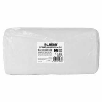 Полотно ВАФЕЛЬНОЕ отбеленное, рулон 0,45х60 м, в пакете, плотность 140 (±10) г/м2, LAIMA, 609575 Полотно ВАФЕЛЬНОЕ отбеленное, рулон 0,45х60 м, в пакете, плотность 140 (±10) г/м2, LAIMA, 609575