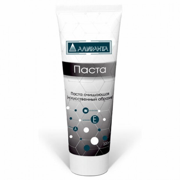 Паста очищающая для кожи 200 мл, АЛИРАНТА, с искусственным абразивом, флип-топ, 20011 Паста очищающая для кожи 200 мл, АЛИРАНТА, с искусственным абразивом, флип-топ, 20011