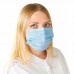 Маски одноразовые медицинские КОМПЛЕКТ 50 шт., 3-х слойные, голубые, фильтр СМС, упаковка полиэтиленовая Маски одноразовые медицинские КОМПЛЕКТ 50 шт., 3-х слойные, голубые, фильтр СМС, упаковка полиэтиленовая