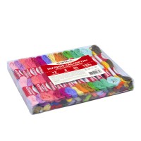 Нитки для вышивания (мулине), Набор 50 цветов, 8 м, полиэфир, DEVELIA (Девелиа), 665431 Нитки для вышивания (мулине), Набор 50 цветов, 8 м, полиэфир, DEVELIA (Девелиа), 665431