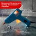 Клеевой пистолет 15 Вт для стержня 7 мм, комплект 20 стержней (10 белых + 10 прозрачных), BRAUBERG, 671052 Клеевой пистолет 15 Вт для стержня 7 мм, комплект 20 стержней (10 белых + 10 прозрачных), BRAUBERG, 671052