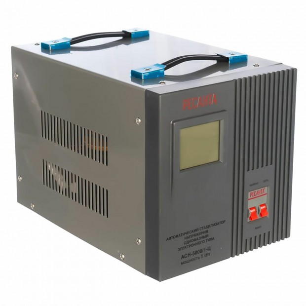 Стабилизатор РЕСАНТА АСН-5000/1-Ц, 5000 Вт, 140-260 В, напольный, 63/6/6 Стабилизатор РЕСАНТА АСН-5000/1-Ц, 5000 Вт, 140-260 В, напольный, 63/6/6