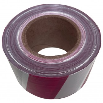 Лента оградительная сигнальная красно-белая 75 мм х 250 м, СТАНДАРТ, полиэтилен, ЛО 250/75 Лента оградительная сигнальная красно-белая 75 мм х 250 м, СТАНДАРТ, полиэтилен, ЛО 250/75