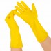 Перчатки МНОГОРАЗОВЫЕ латексные с хлопчатобумажным напылением, размер XL (очень большой), вес 61 г, желтые, KOMFI, DGL027P Перчатки МНОГОРАЗОВЫЕ латексные с хлопчатобумажным напылением, размер XL (очень большой), вес 61 г, желтые, KOMFI, DGL027P