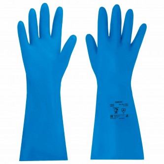 Перчатки нитриловые КЩС STRONG химически устойчивые, синие, размер 10-10,5, XL (очень большой), RABBITEX (РАББИТЕКС), 700909 Перчатки нитриловые КЩС STRONG химически устойчивые, синие, размер 10-10,5, XL (очень большой), RABBITEX (РАББИТЕКС), 700909