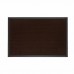 Коврик придверный 80х120см КОРИЧНЕВЫЙ влаго-грязезащитный 300гр/м2, рубчик, PRIMILA S, 701016