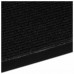Коврик придверный 60х90см ЧЕРНЫЙ влаго-грязезащитный, 430гр/м2, ребристый, ЛЮБАША СТА, 701034
