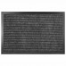 Коврик придверный 60х90см СЕРЫЙ влаго-грязезащитный, 430гр/м2, ребристый, ЛЮБАША СТАН, 701035
