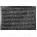 Коврик придверный 90х150см СЕРЫЙ влаго-грязезащитный, 430гр/м2, ребристый, ЛЮБАША СТА, 701039