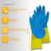 Перчатки неопрен КЩС ULTRA NEOPRENE химически устойчивые, с х/б напылением, цвет сине-желтый, размер 7-7,5 (S-малый), RABBITEX, 701113 Перчатки неопрен КЩС ULTRA NEOPRENE химически устойчивые, с х/б напылением, цвет сине-желтый, размер 7-7,5 (S-малый), RABBITEX, 701113
