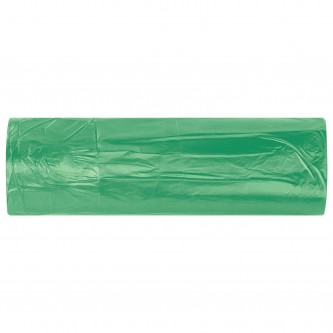 Мешки для мусора зеленые биоразлаг. с завязками 60л в рулоне 15шт прочные, ПНД 18мкм, 60x70см, LAIMA, 702660 Мешки для мусора зеленые биоразлаг. с завязками 60л в рулоне 15шт прочные, ПНД 18мкм, 60x70см, LAIMA, 702660