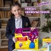 Набор школьных принадлежностей в подарочной коробке ЮНЛАНДИЯ 