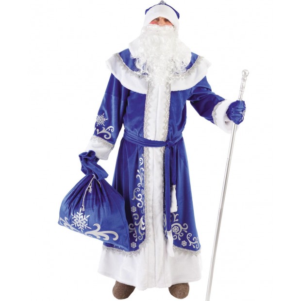 Костюм Дед Мороз плюш взрослый Костюм Дед Мороз плюш взрослый