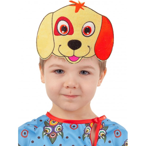 Маска из фетра Собака Маска из фетра Собака