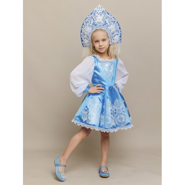 Костюм Снегурочка Кружевница Костюм Снегурочка Кружевница