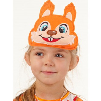 Маска из фетра Белка Маска из фетра Белка