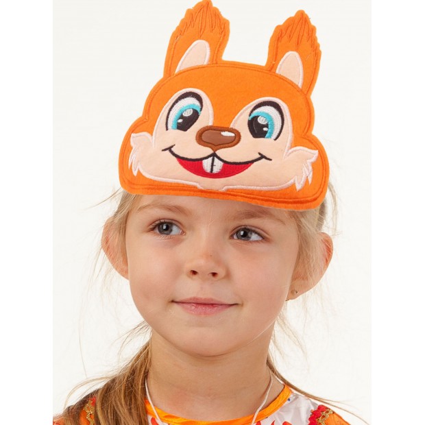 Маска из фетра Белка Маска из фетра Белка