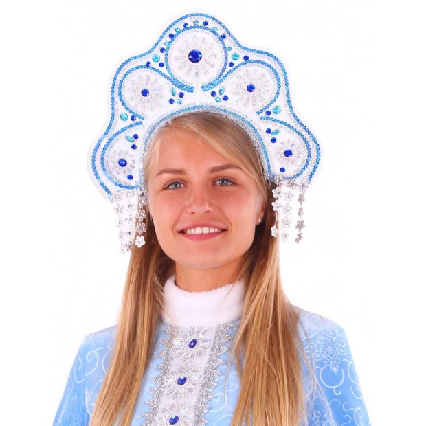 Кокошник Снегурочка Лиза Кокошник Снегурочка Лиза