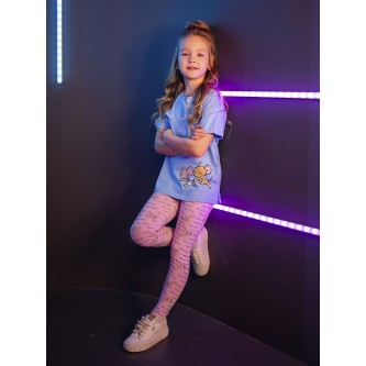 Комплект футболка и брюки для девочки