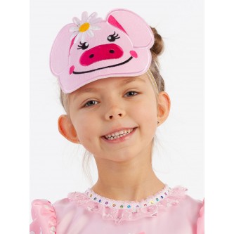 Маска из фетра Свинка Маска из фетра Свинка