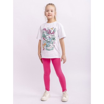 Комплект футболка и леггинсы для девочки
