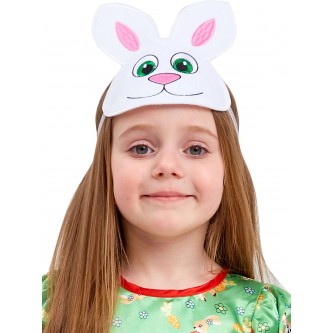 Маска из фетра Зайка Маска из фетра Зайка