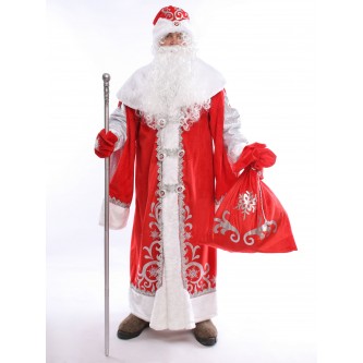 Костюм Дед Мороз премиум взрослый Костюм Дед Мороз премиум взрослый