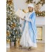 Костюм Снегурочка премиум взрослая Костюм Снегурочка премиум взрослая