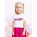 Комплект футболка и сарафан для девочки