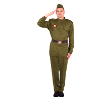 Костюм Солдат взрослый (2110 к-21)