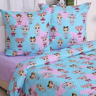 Комплект постельного белья, 1,5 спальный "Милашки" Комплект постельного белья, 1,5 спальный "Милашки"