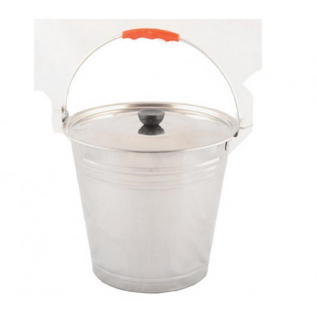 Ведро 12,0л с/к нерж