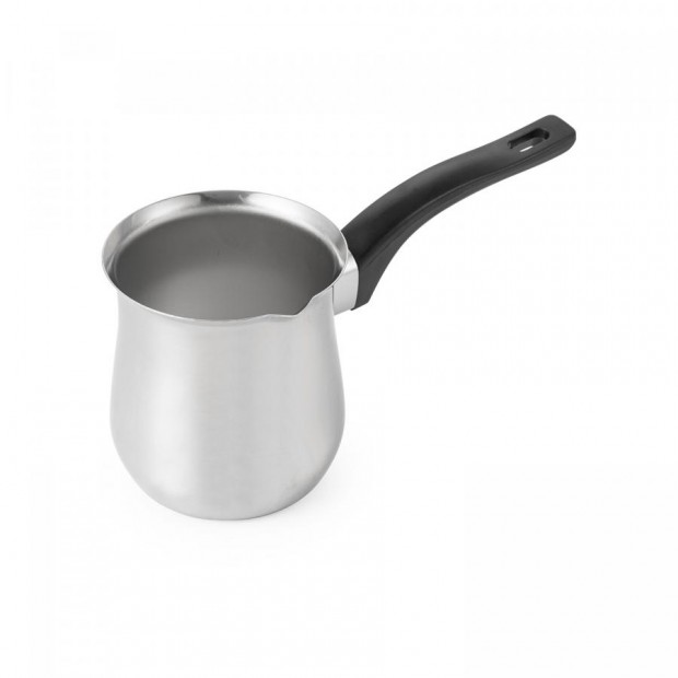 Ковш 0,54л нержавеющая сталь 8,0см пластиковая ручка Ковш 0,54л нержавеющая сталь 8,0см пластиковая ручка
