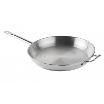 Сковорода 40см без крышки [ОБЩЕПИТ] корпус 0,8мм индукционное дно ТРС 3,5мм