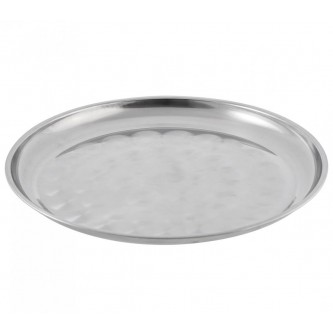 Поднос Д38см нержавеющая сталь, круглый Поднос Д38см нержавеющая сталь, круглый