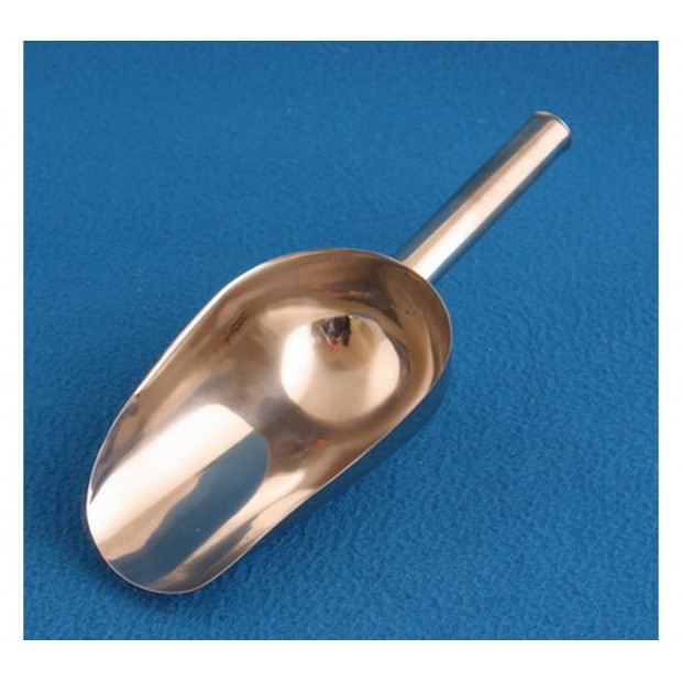 Совок д/сыпучих 1000мл нерж большой Совок д/сыпучих 1000мл нерж большой