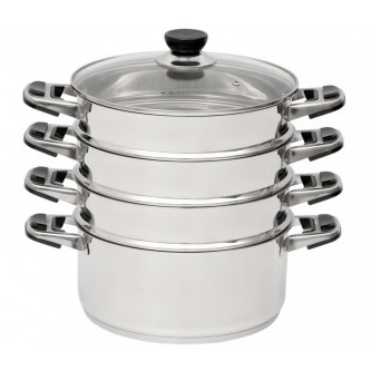 Мантоварка D22см 4 секции [АЛТЫН] ТРС 11,0л индукционное дно