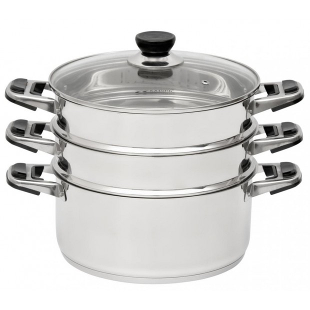 Мантоварка D26см 3 секции [АЛТЫН] ТРС 12,7л индукционное дно