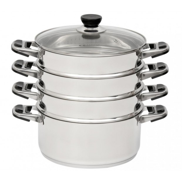 Мантоварка D26см 4 секции [АЛТЫН] ТРС 16,2л индукционное дно